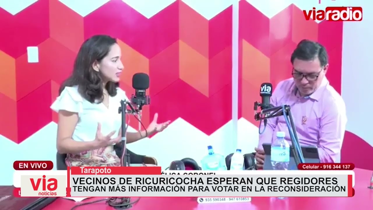 Vecinos de Ricuricocha esperan que regidores tengan más información para votar en la reconsideración Vecinos de Ricuricocha esperan que regidores tengan más información para votar en la reconsideración