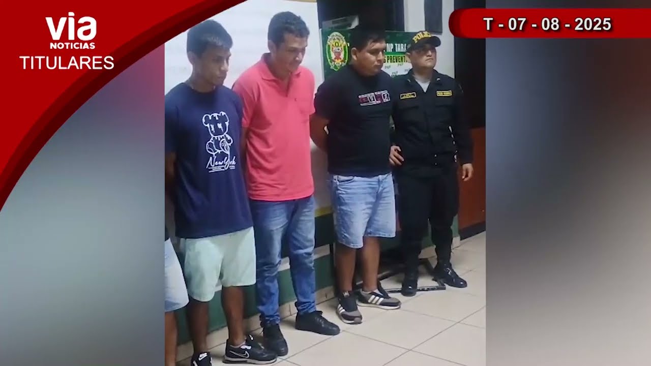 Titulares 07 de agosto de 2025 – VIA Noticias de Tarapoto Titulares 07 de agosto de 2025 – VIA Noticias de Tarapoto