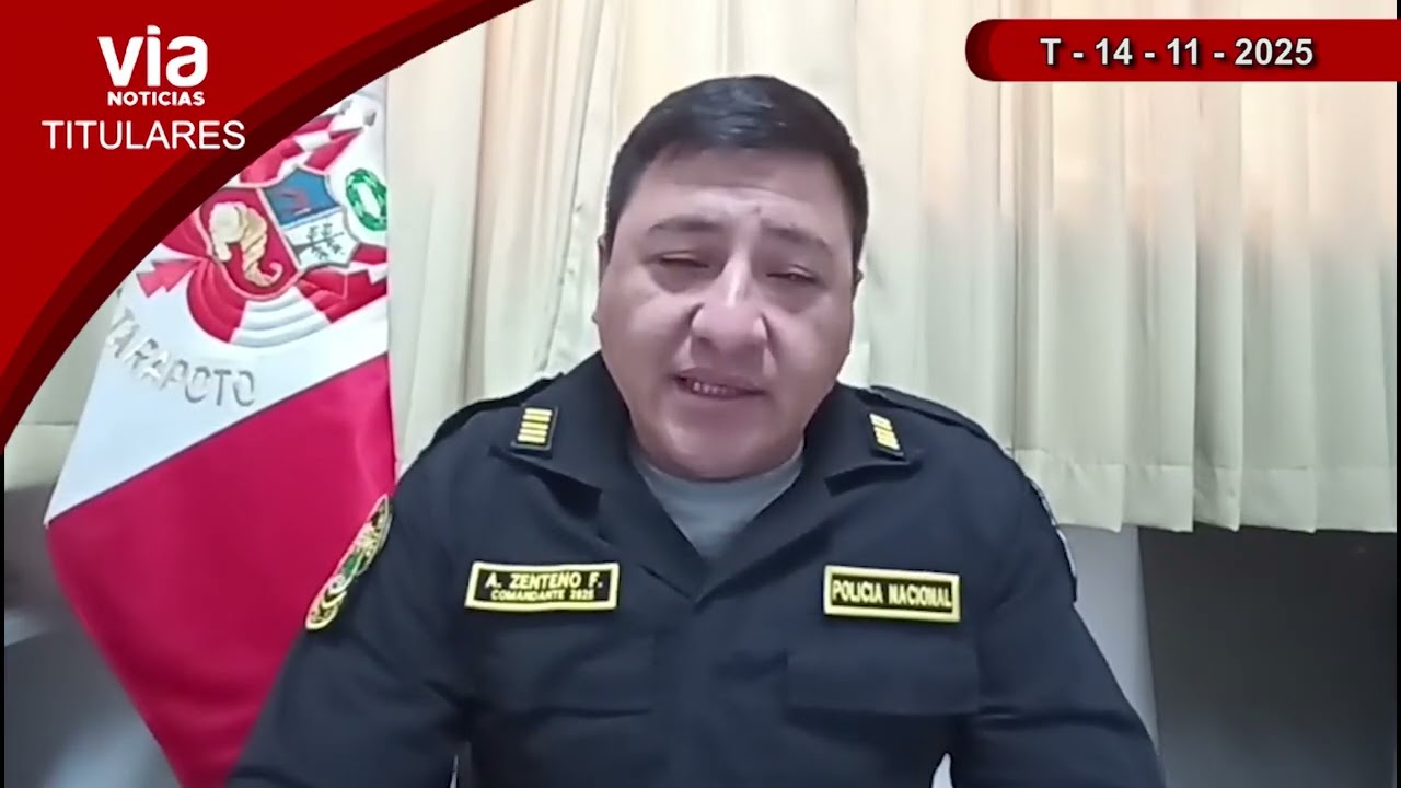 Titulares 14 de noviembre de 2025 – VIA Noticias de Tarapoto Titulares 14 de noviembre de 2025 – VIA Noticias de Tarapoto