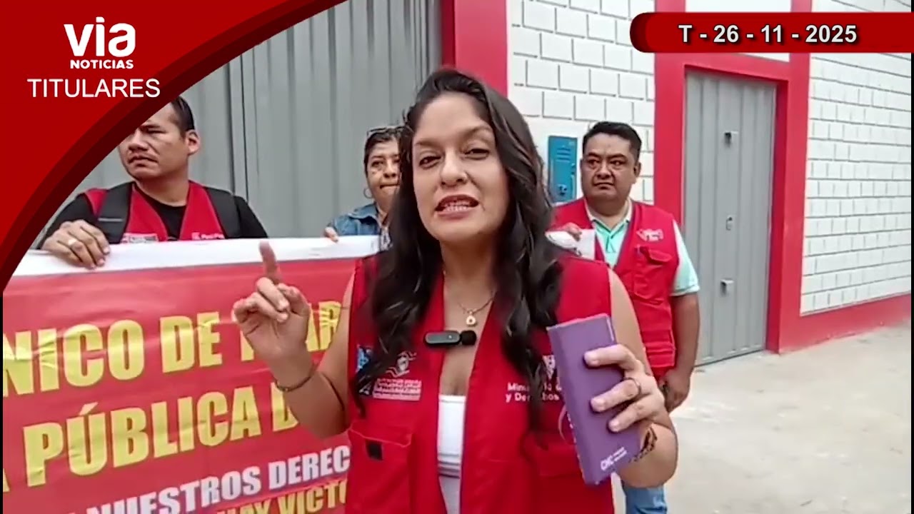 Titulares 26 de noviembre de 2025 – VIA Noticias de Tarapoto Titulares 26 de noviembre de 2025 – VIA Noticias de Tarapoto