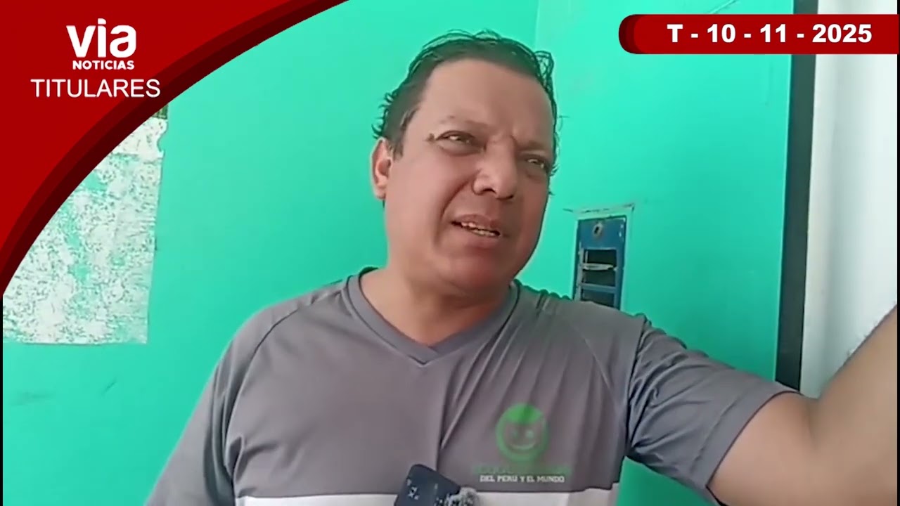 Titulares lunes 10 de noviembre de 2025 – VIA Noticias Titulares lunes 10 de noviembre de 2025 – VIA Noticias