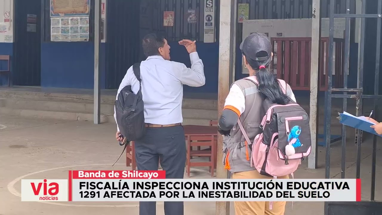 Fiscalía inspecciona institución educativa tras denuncia Fiscalía inspecciona institución educativa tras denuncia