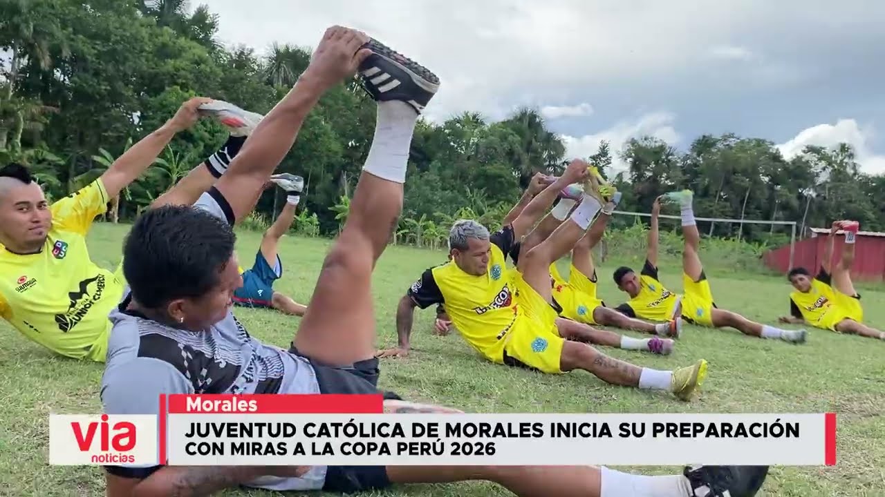 Juventud Católica de Morales inicia su preparación con miras a la nueva temporada Juventud Católica de Morales inicia su preparación con miras a la nueva temporada
