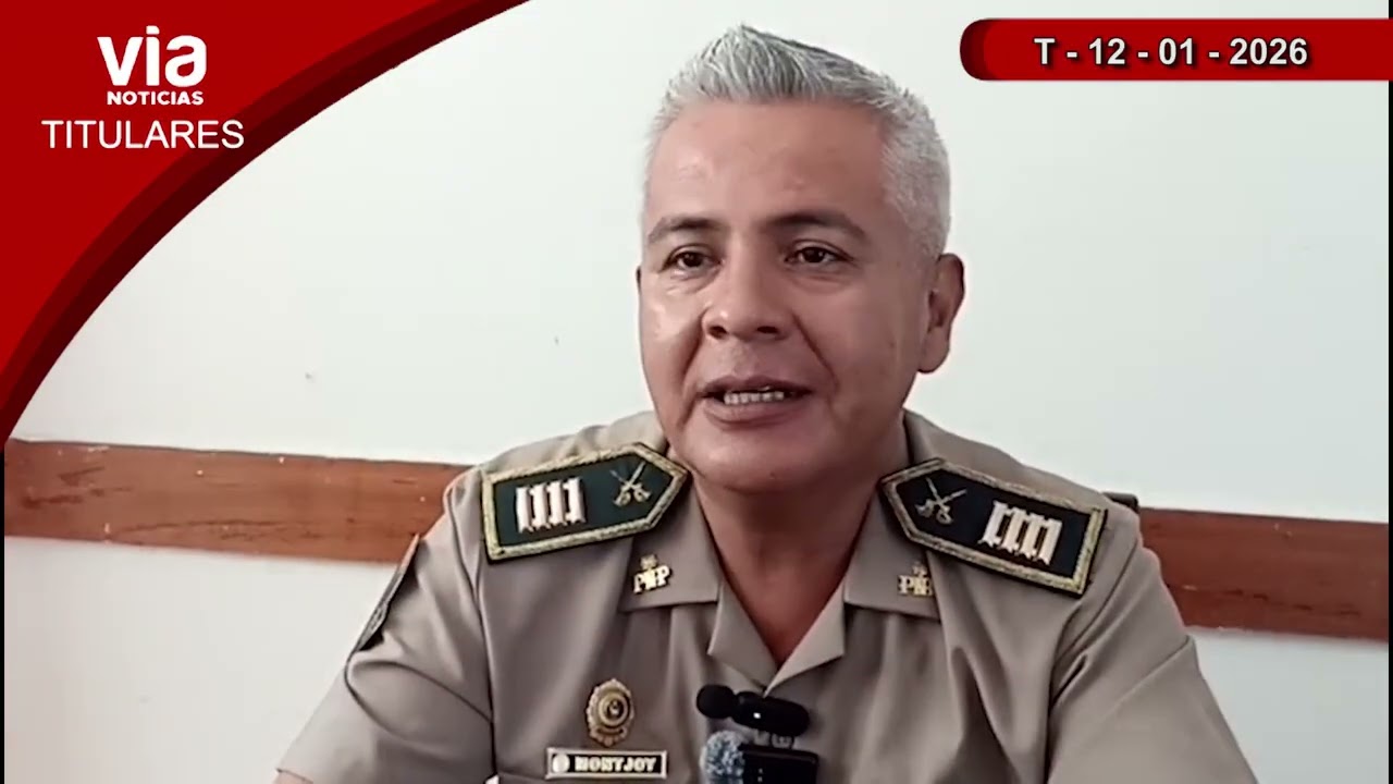 Titulares 12 de Enero de 2026 – VIa Noticias de Tarapoto Titulares 12 de Enero de 2026 – VIa Noticias de Tarapoto