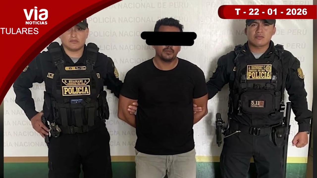 Titulares jueves 22 de enero de 2026 – VIA Noticias de Tarapoto Titulares jueves 22 de enero de 2026 – VIA Noticias de Tarapoto