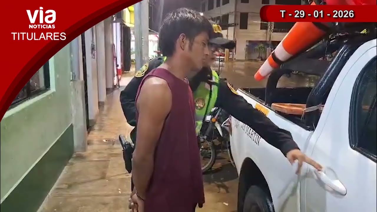 Titulares jueves 29 de Enero de 2025 – VIA Noticias de Tarapoto Titulares jueves 29 de Enero de 2025 – VIA Noticias de Tarapoto