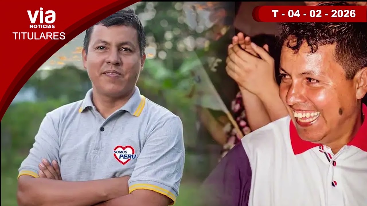 Titulares 04 de febrero de 2026 – VIA Noticias de Tarapoto Titulares 04 de febrero de 2026 – VIA Noticias de Tarapoto