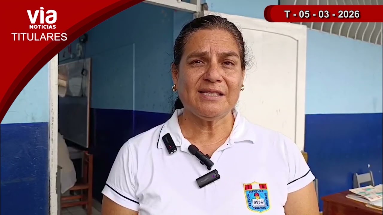 Titulares jueves 05 de marzo de 2026 – VIA Noticias de Tarapoto Titulares jueves 05 de marzo de 2026 – VIA Noticias de Tarapoto