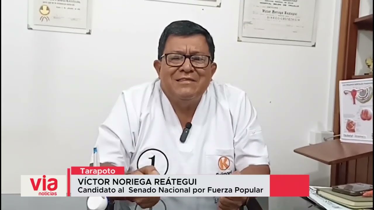 Entrevista a Víctor Noriega, candidato al Senado Nacional por Fuerza Popular Entrevista a Víctor Noriega, candidato al Senado Nacional por Fuerza Popular