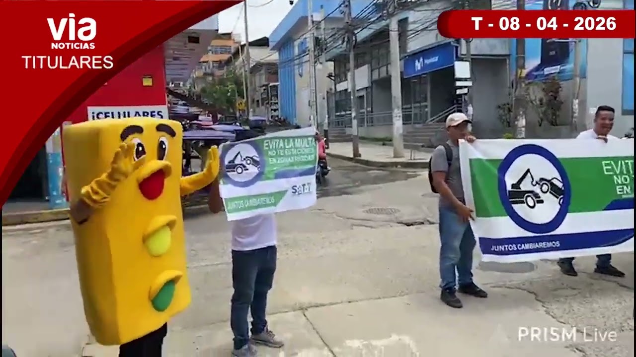 Titulares 08 de abril de 2026 – VIA Noticias de Tarapoto Titulares 08 de abril de 2026 – VIA Noticias de Tarapoto