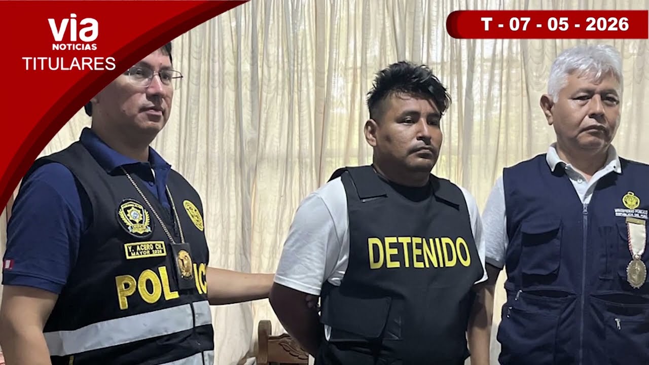 Titulares 07 de mayo de 2026 – VIA Noticias de Tarapoto Titulares 07 de mayo de 2026 – VIA Noticias de Tarapoto