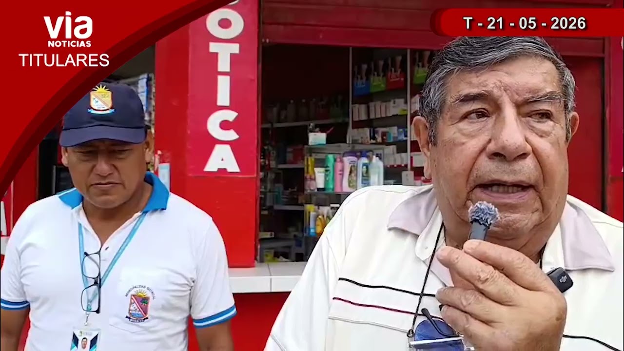 Titulares VIA Noticias Edición Central – Jueves 21 de Mayo Titulares VIA Noticias Edición Central – Jueves 21 de Mayo