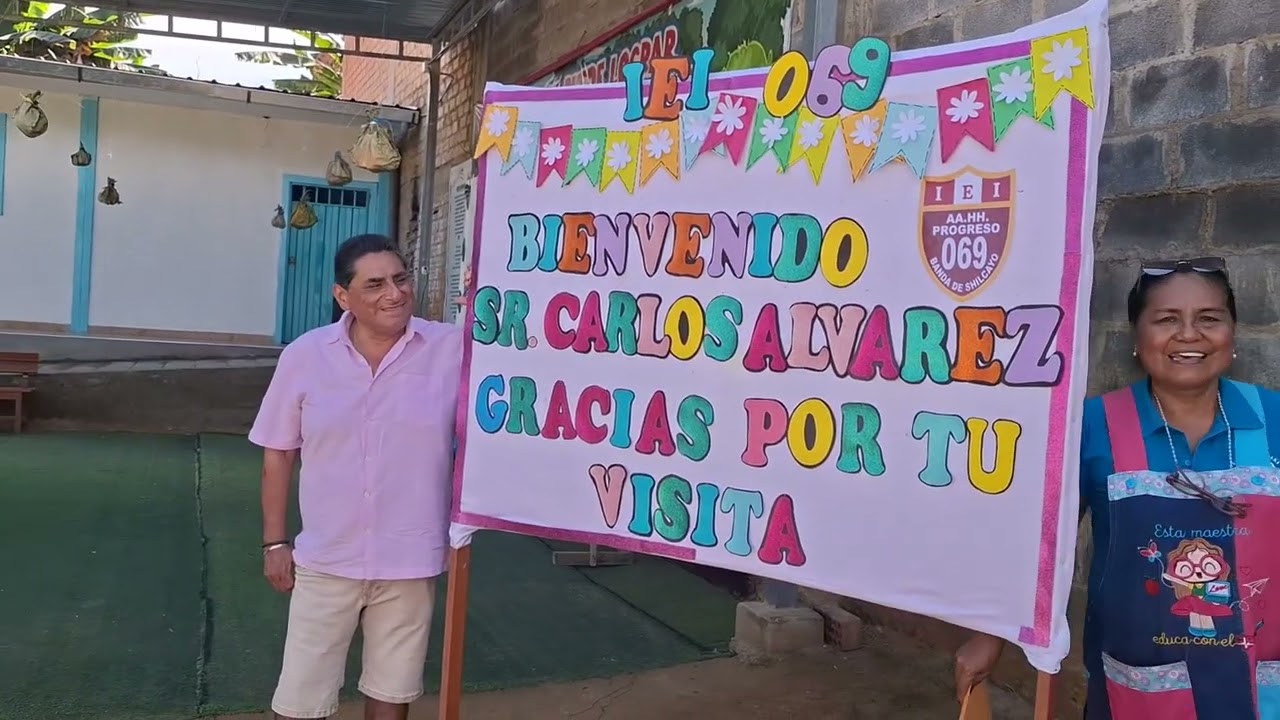 Carlos Álvarez visitó plantel educativo y se pronunció sobre la política del país Carlos Álvarez visitó plantel educativo y se pronunció sobre la política del país