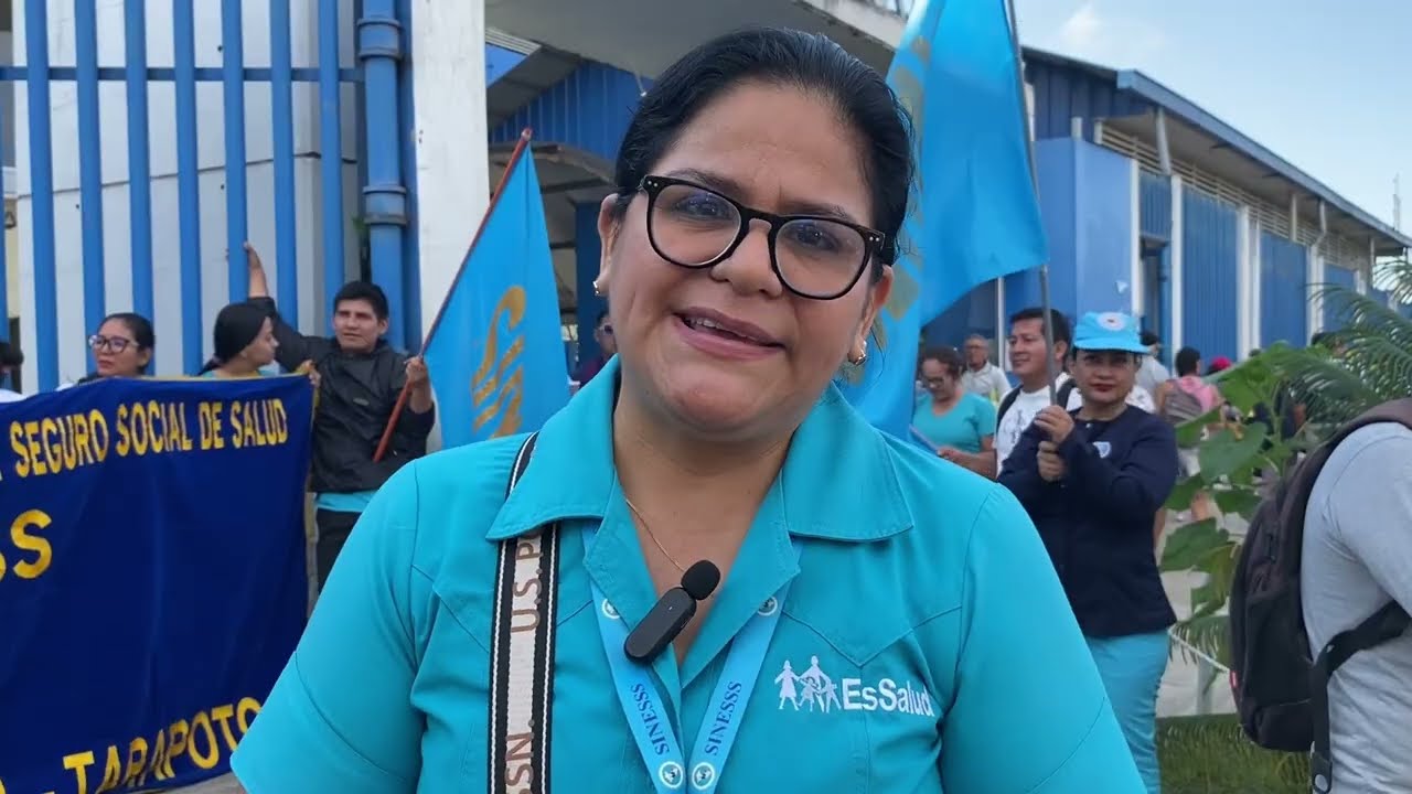 Sindicato de enfermeros de Tarapoto exige cambio de director de EsSalud Sindicato de enfermeros de Tarapoto exige cambio de director de EsSalud