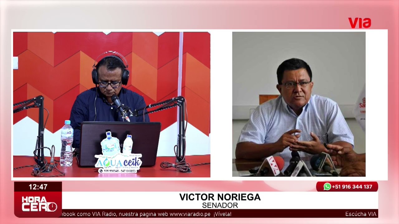 Entrevista a Víctor Noriega Reátegui Entrevista a Víctor Noriega Reátegui