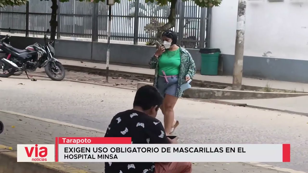 Exigen uso obligatorio de mascarillas en el Hospital Minsa Exigen uso obligatorio de mascarillas en el Hospital Minsa