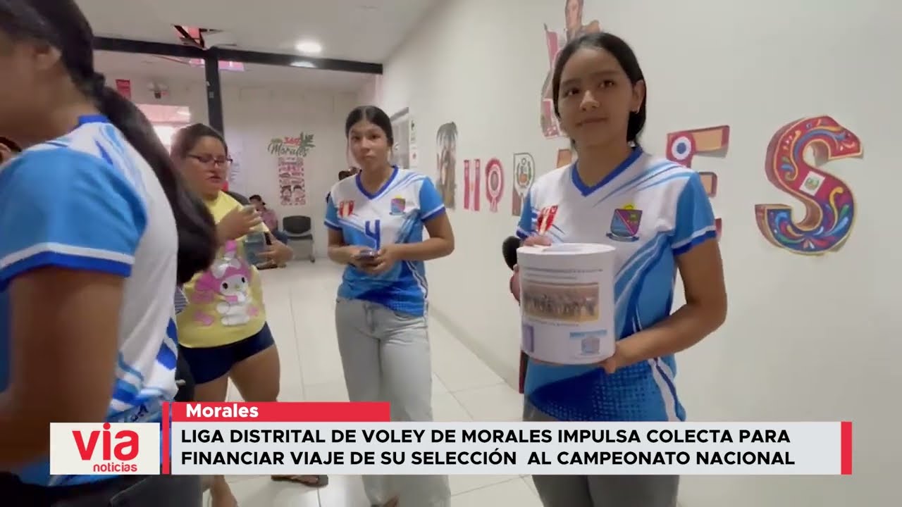Liga de voley de Morales impulsa colecta para viaje de su selección al Campeonato Nacional Liga de voley de Morales impulsa colecta para viaje de su selección al Campeonato Nacional