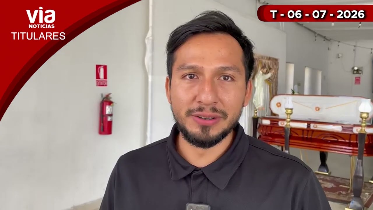 Titulares lunes 06 de julio de 2026 – VIA Noticias de Tarapoto