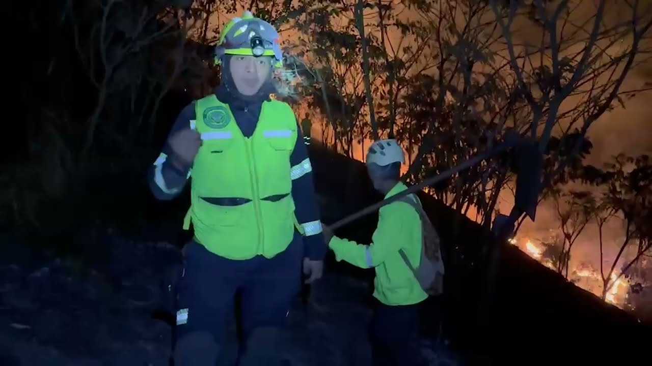 Emergencia en Vaca Lechera: sofocan incendio tras 8 horas de intenso trabajo Emergencia en Vaca Lechera: sofocan incendio tras 8 horas de intenso trabajo