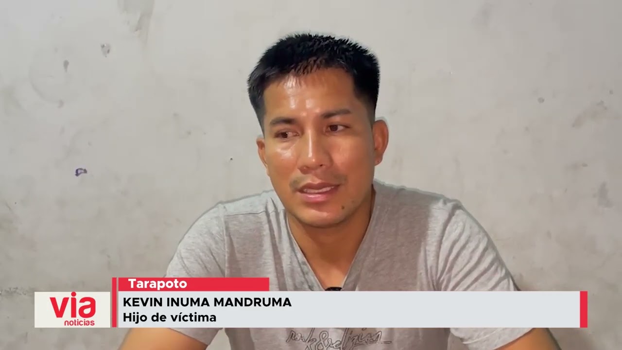 Hijo de Quinto Inuma expresa alivio tras sentencia que sienta un precedente contra la impunidad Hijo de Quinto Inuma expresa alivio tras sentencia que sienta un precedente contra la impunidad