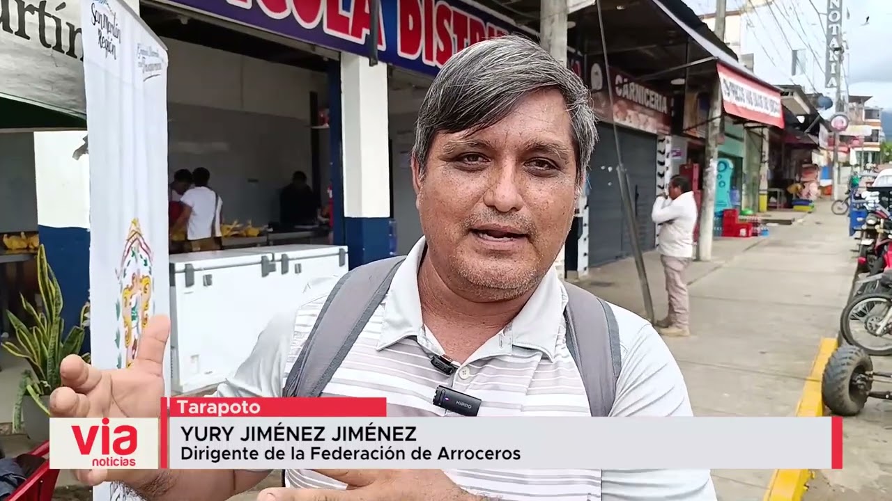 Se complica la situación de los productores arroceros del Huallaga Central Se complica la situación de los productores arroceros del Huallaga Central