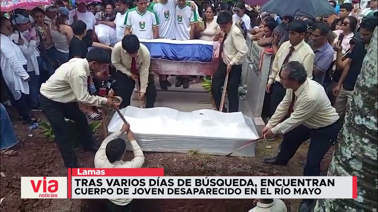 Tras varios días de búsqueda, encuentran cuerpo de joven desaparecido en el río Mayo Tras varios días de búsqueda, encuentran cuerpo de joven desaparecido en el río Mayo