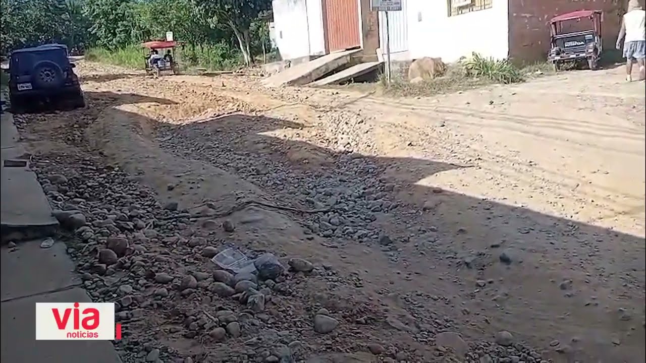 Vecinos de Cordillera Azul exigen mejoras en vía de acceso a la parte alta Vecinos de Cordillera Azul exigen mejoras en vía de acceso a la parte alta