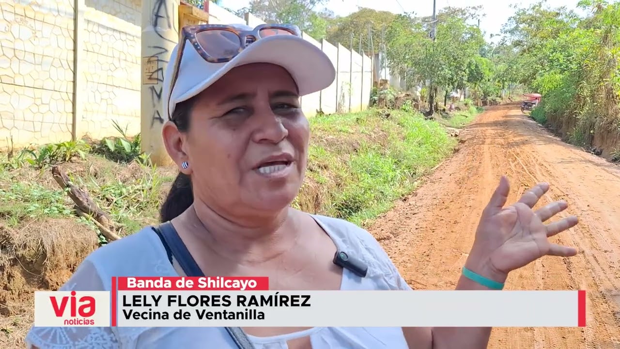 Vecinos de Ventanilla piden mejoras en vía de acceso a la parte alta del distrito bandino Vecinos de Ventanilla piden mejoras en vía de acceso a la parte alta del distrito bandino